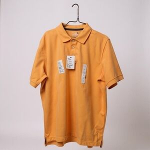 Croft & Barrow Orange Polo Shirt Classic Short Sleeve